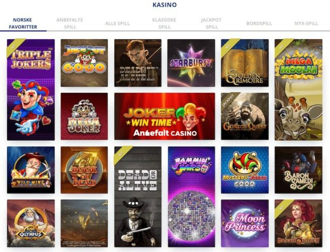 Anbefalt Casino | Å Spille Gratis Spill På Spilleautomater