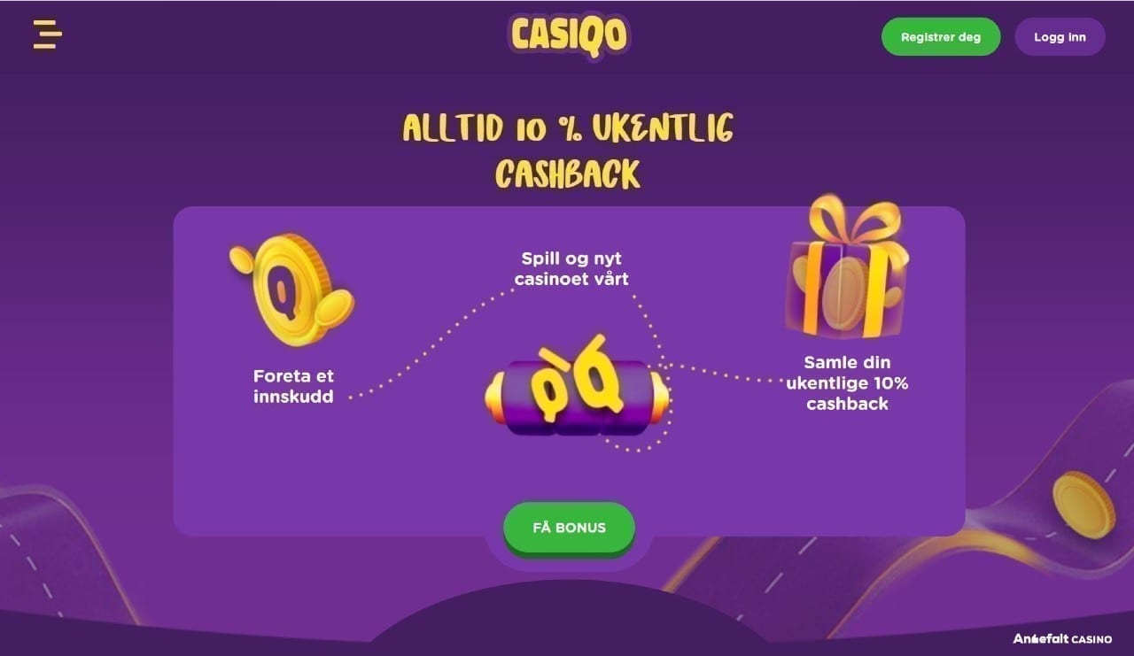 Casiqo-cashback-bonus