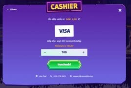 Visa-innskudd-Casino