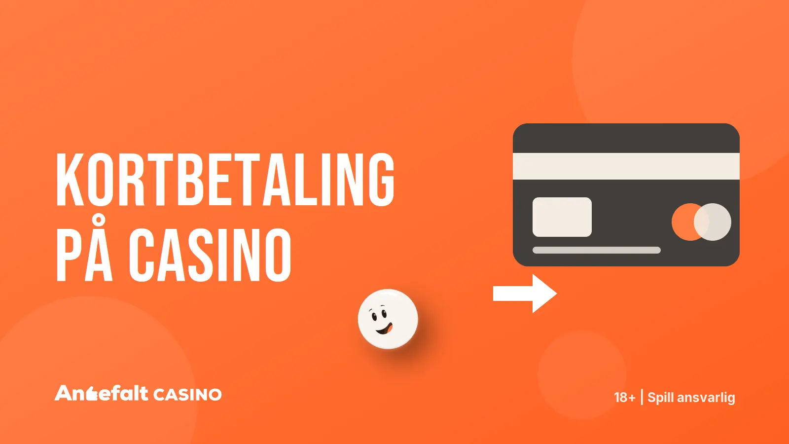 Kortbetaling på casino – illustrasjon fra AnbefaltCasino