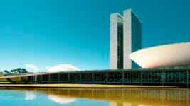 Kongressbygningen i Brasília