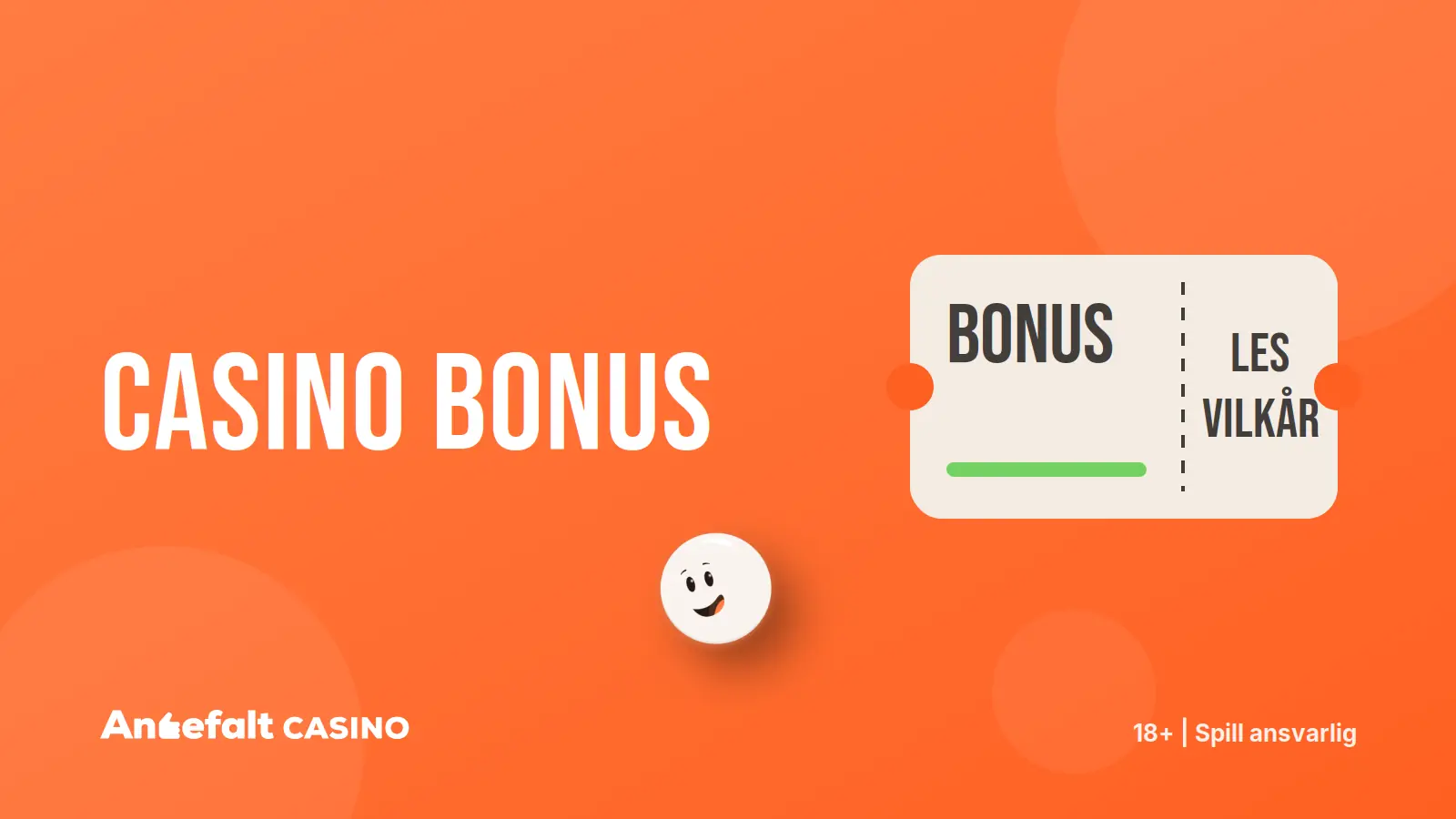 Casino bonus – illustrasjon fra AnbefaltCasino