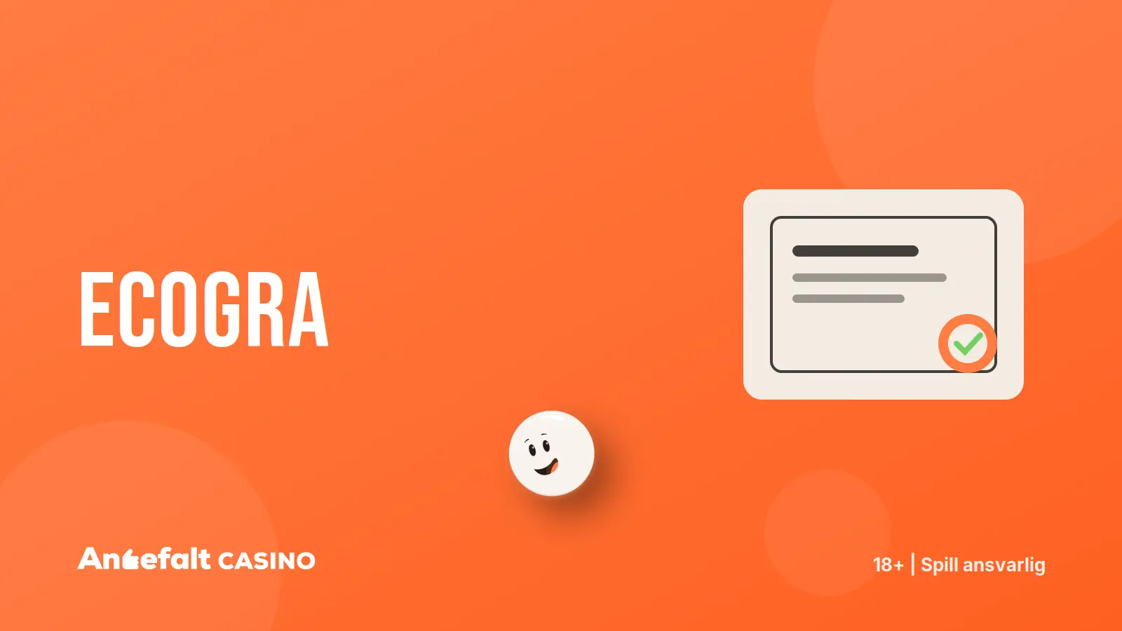 eCOGRA – illustrasjon fra AnbefaltCasino