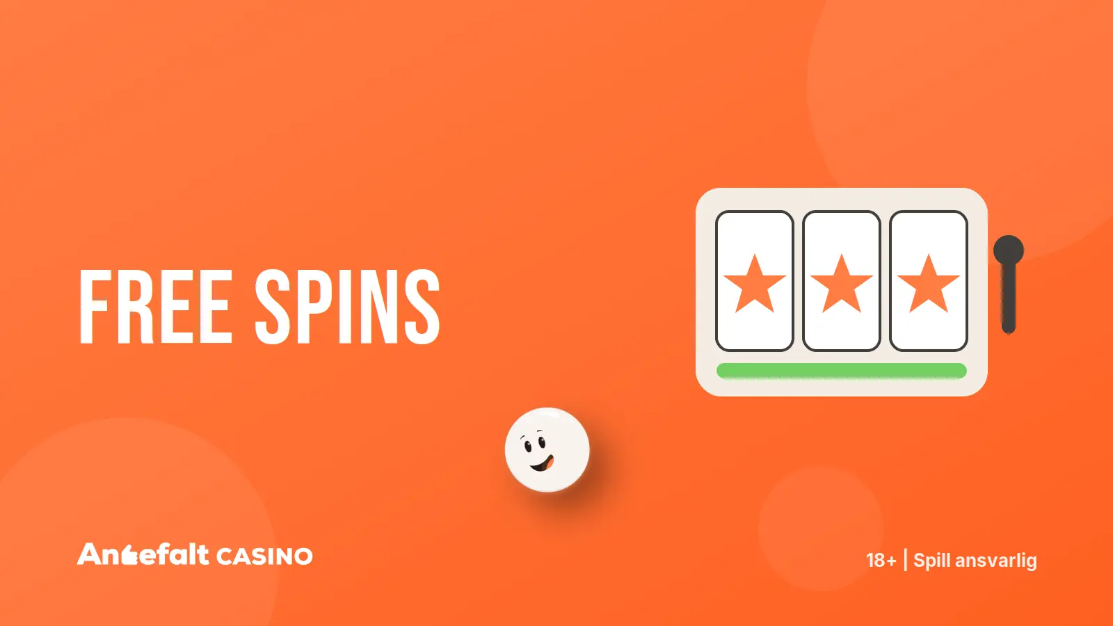 Free spins – illustrasjon fra AnbefaltCasino