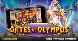 Gates of Olympus anmeldelse fra AnbefaltCasino med Zeus og tordenbolt